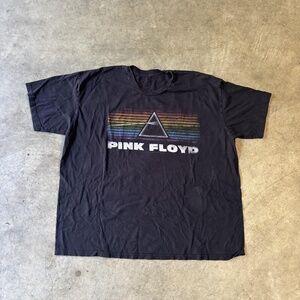 Pink Floyd The Dark Side of the Moon Y2K Graphic Tee – Black  XL
